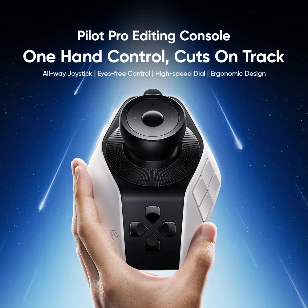 XPPen Pilot Pro White Drawing Shortcut Controller
